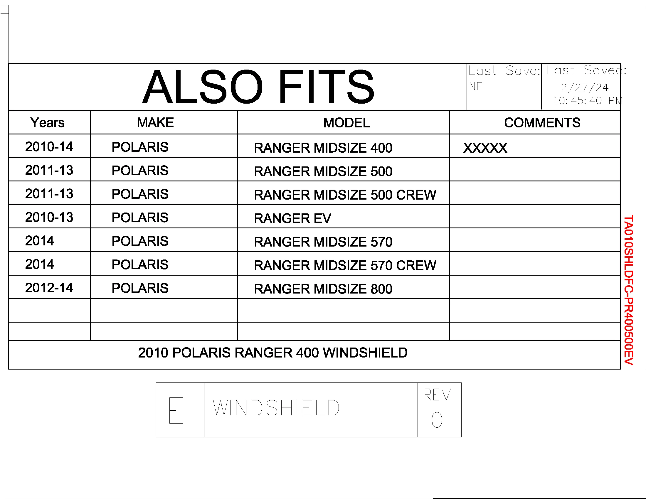 Trail Armor Polaris Ranger Midsize 400, 500, EV, 800, 570 Fast Clamp CoolFlo Windshield