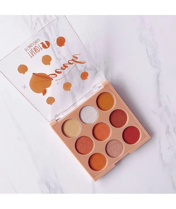 Trendy Sombras Frutas Peach