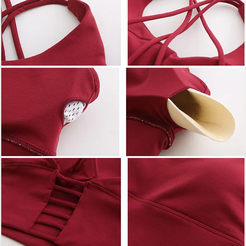 Trendy Sports Bra Top