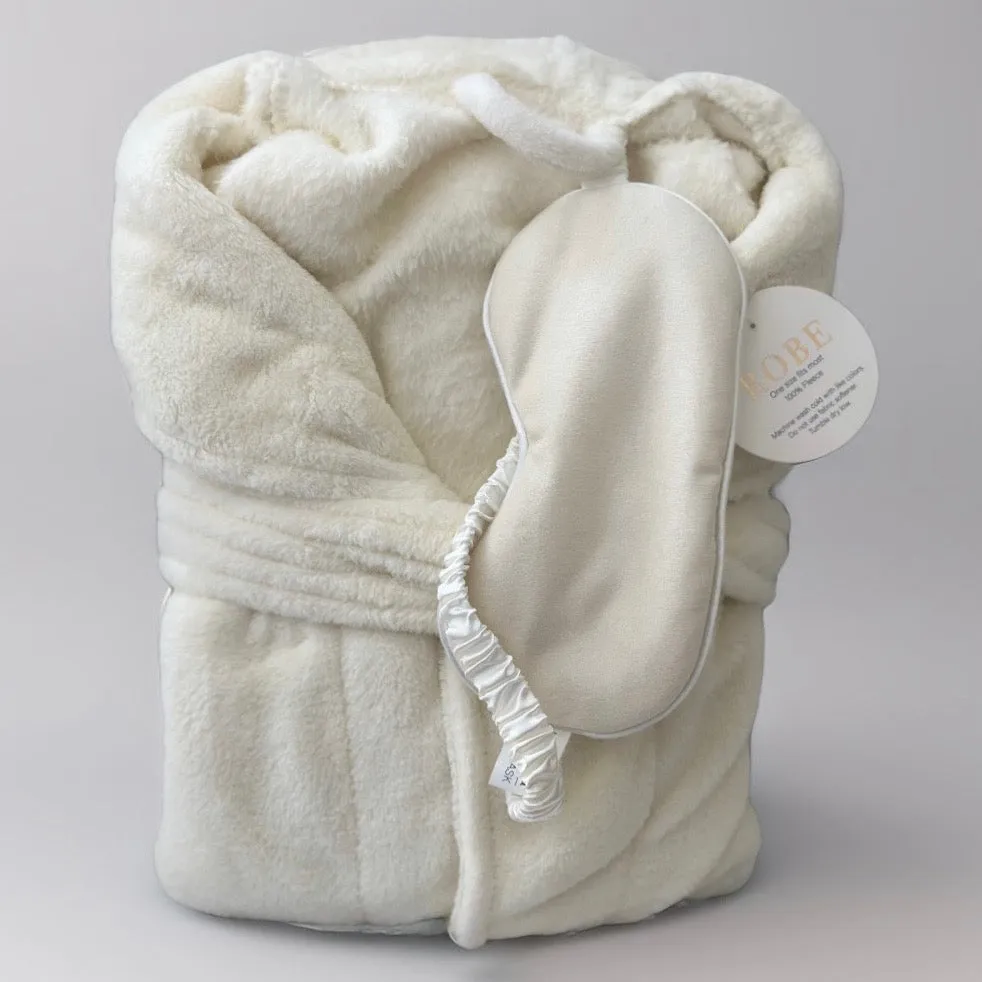 TRUSPA GIFT BASKET- FAUX FUR CREAM