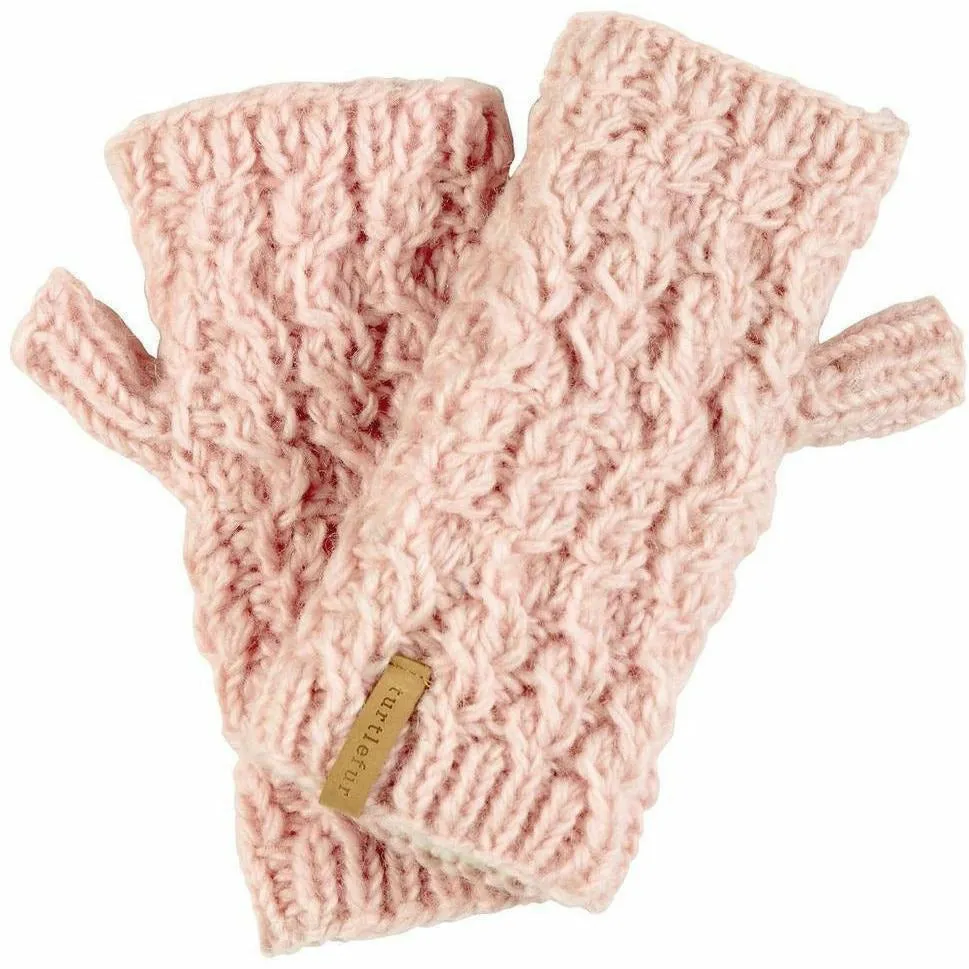 Turtle Fur Mika Wool Fingerless Mittens