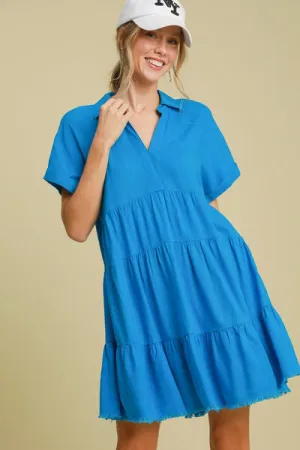 Umgee Tidal Wave Shirt Dress