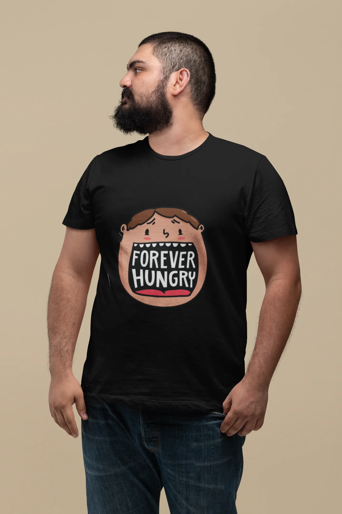 Unisex T-Shirt / Forever Hungry