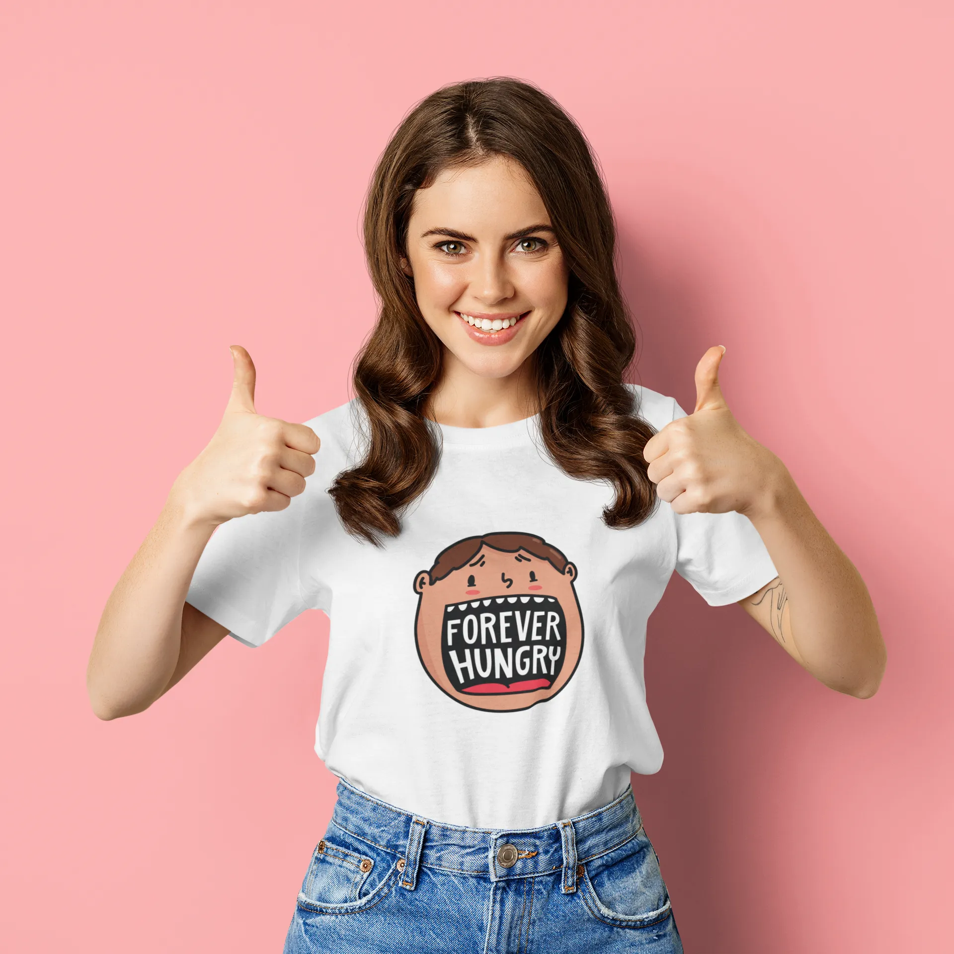 Unisex T-Shirt / Forever Hungry