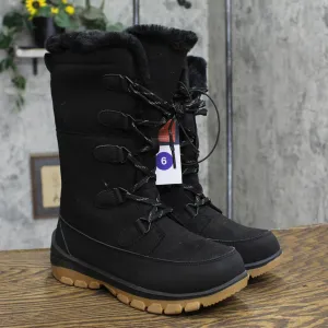 Universal Thread Women's Carla Tall Winter Boots 88236153 Jet Black 6M