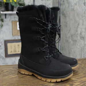 Universal Thread Women's Carla Tall Winter Boots 88236153 Jet Black 7M