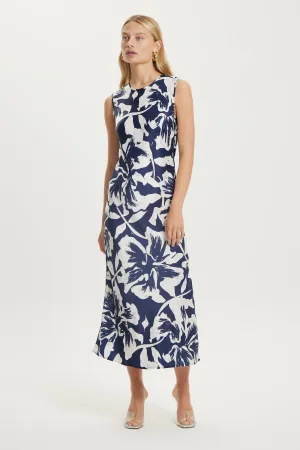 UNTAMED BIAS TANK DRESS | FLORAL