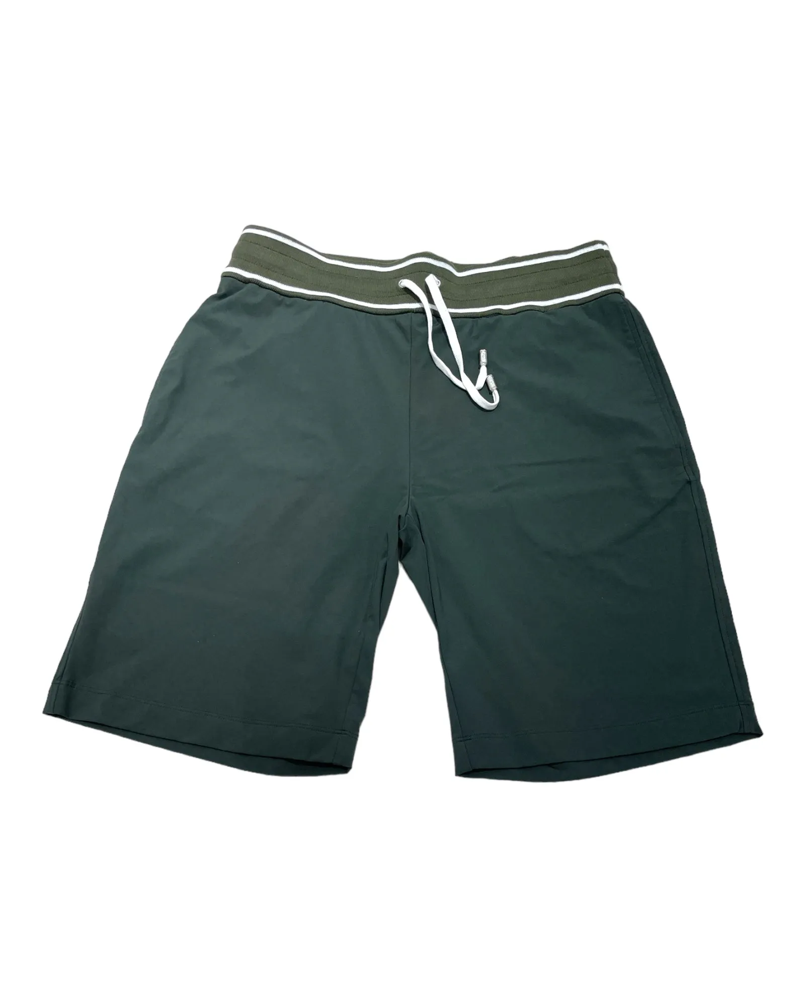 VASSI Luxury Jersey Shorts - Army Green