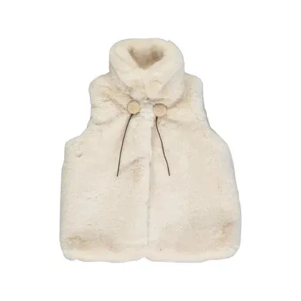 Vignette Margo Faux Fur Vest: Sizes 2 to 14