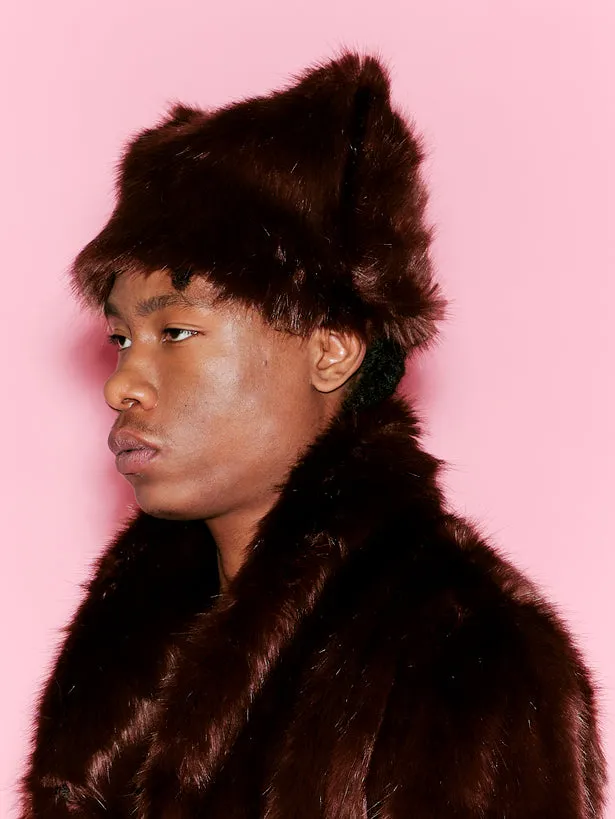 VIOLET GETTY - UNISEX FAUX FUR HAT