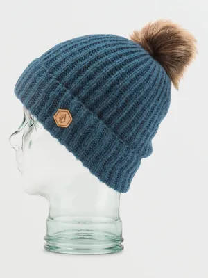 Volcom Womens Lula Beanie - Storm Blue