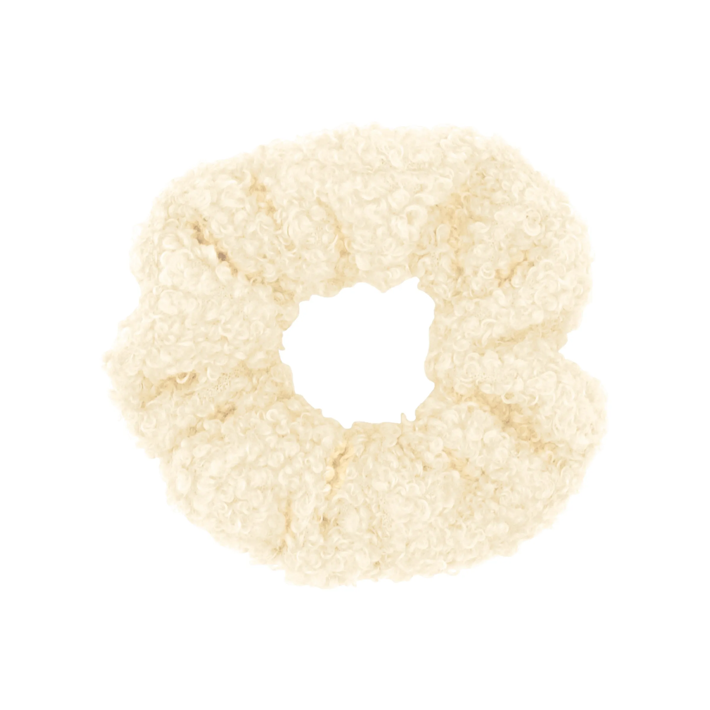 Wee Ones Large Faux Shearling Scrunchie