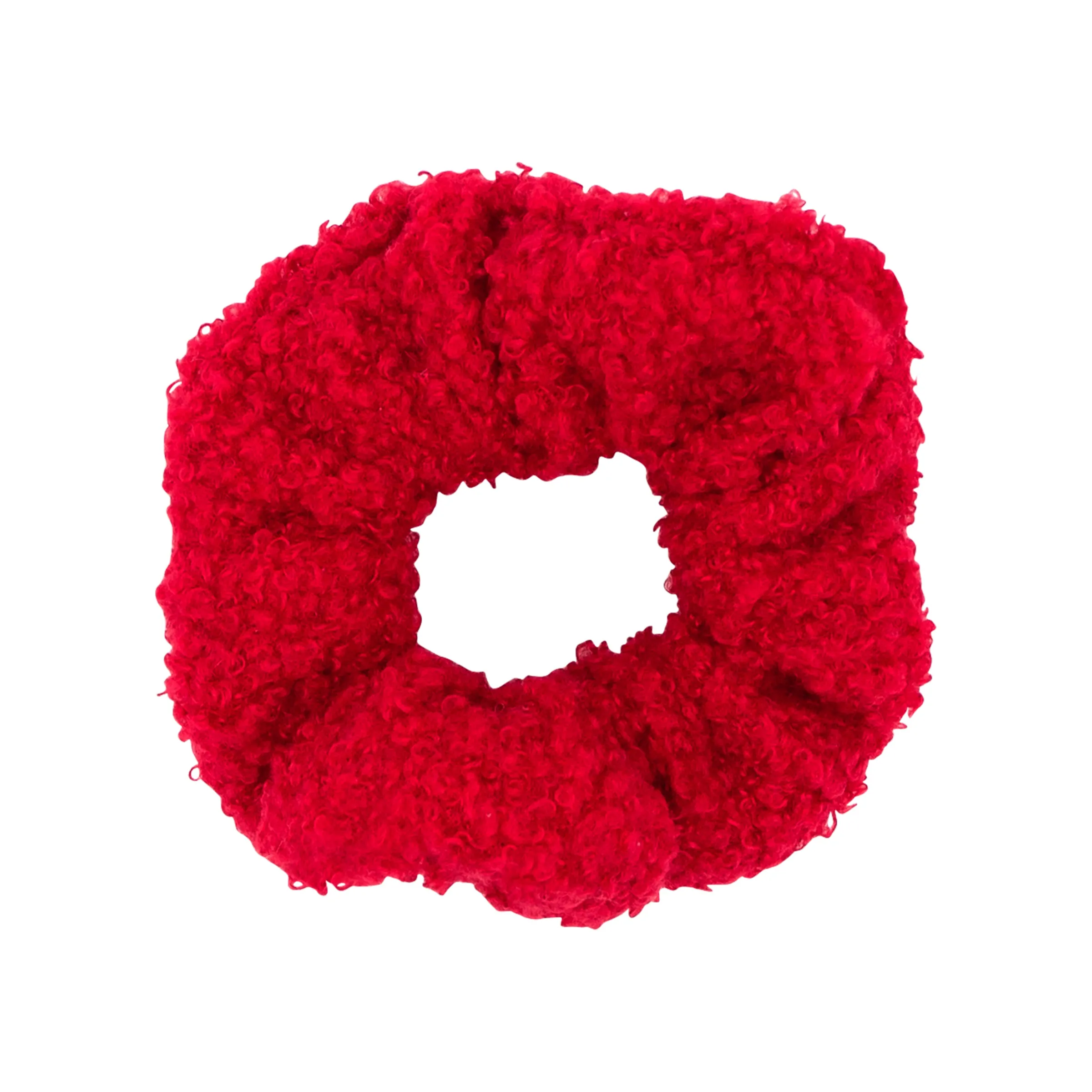 Wee Ones Large Faux Shearling Scrunchie