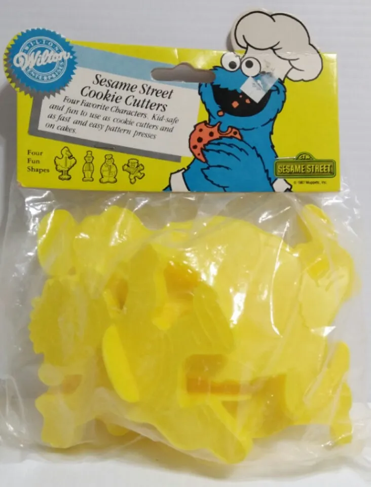Wilton Sesame Street Cookie Cutters