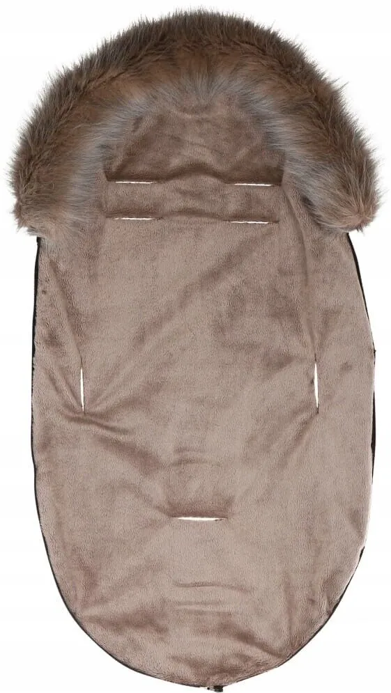 Winter Forest Baby  Footmuff Collar Stroller Pushchair Sleeping Bag Husky Warm