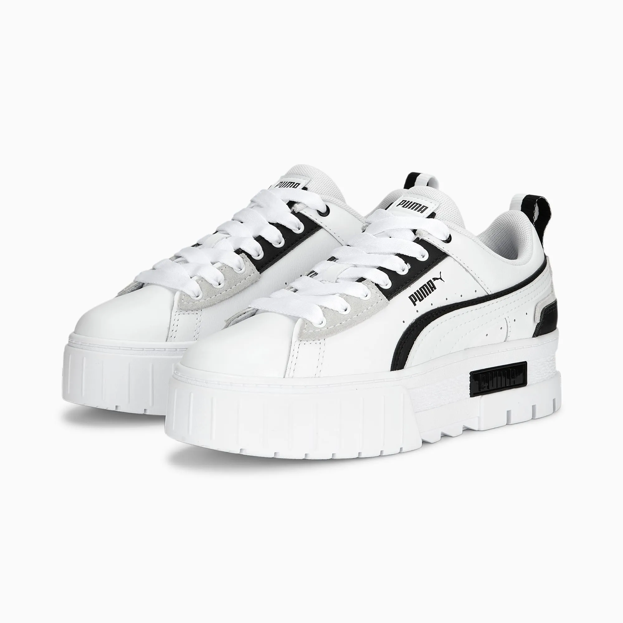 Womens Mayze UT Sneakers - Puma White and Black