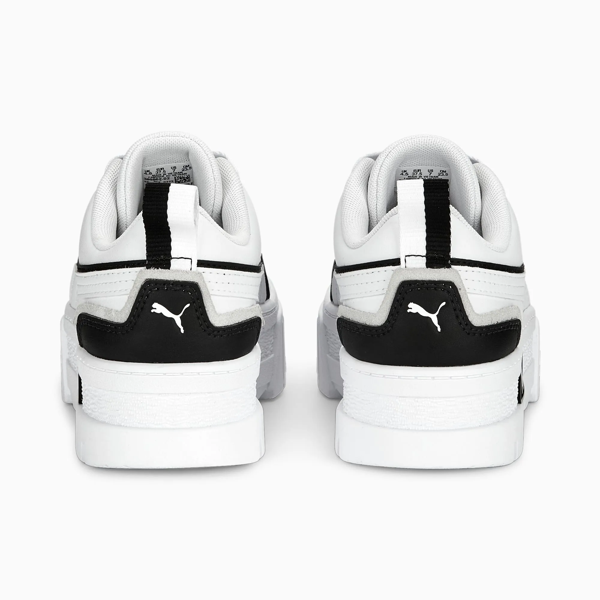 Womens Mayze UT Sneakers - Puma White and Black