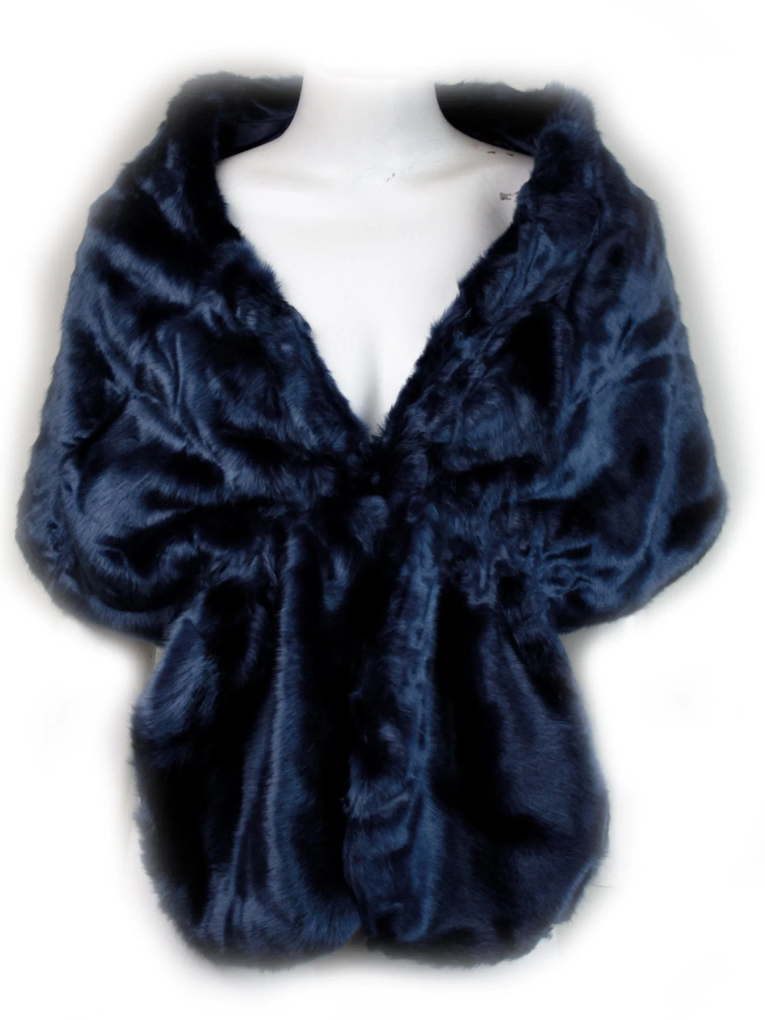 Xiamo Faux Fur Shawl